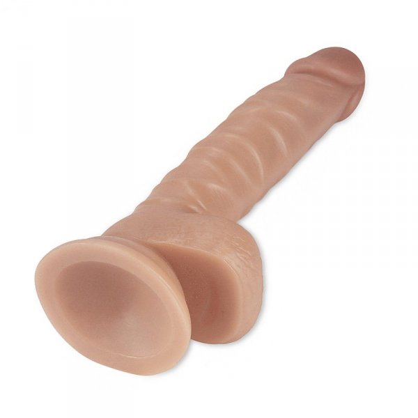 8.5&quot;&quot; Real Extreme Vibrating Dildo Flesh