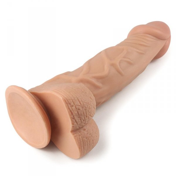 9&quot;&quot; Real Extreme Dildo Flesh