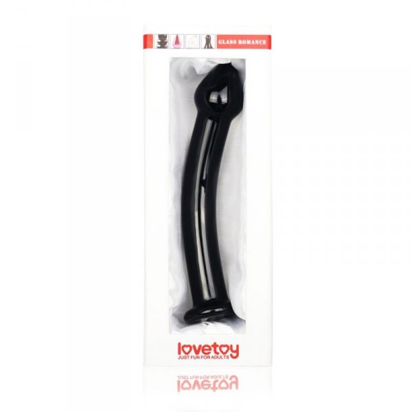 7.5&quot;&quot; Glass Romance Black
