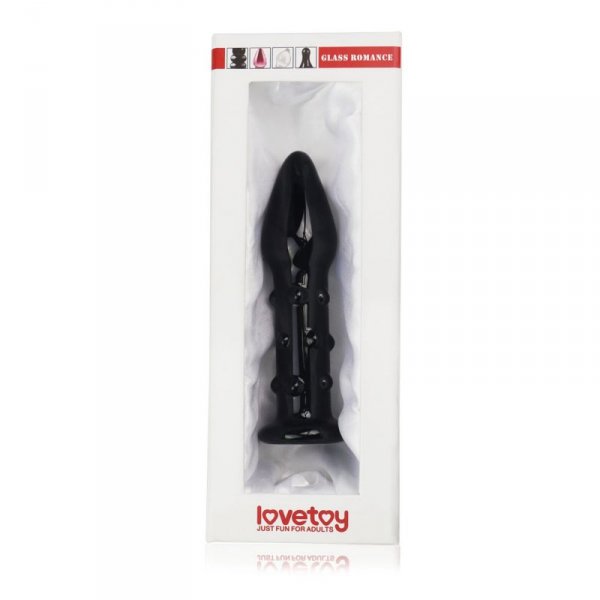 5.5&quot;&quot; Glass Romance Black