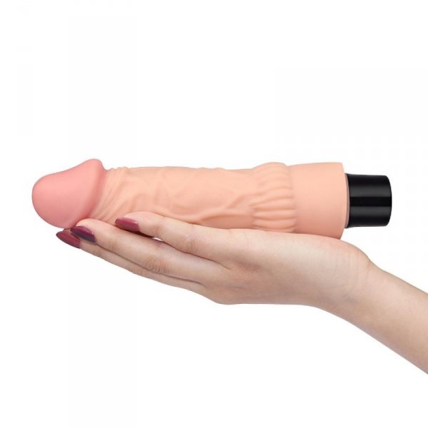 7.8&quot;&quot; REAL SOFTEE Vibrating Dildo