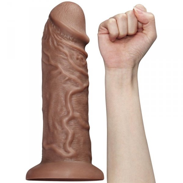 10.5&#039;&#039; Realistic Chubby Vibrating Dildo