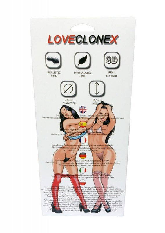 Proteza-AFRODYTA Strap On-LOVECLONEX 6,5&quot;&quot;&quot;&quot;&quot;&quot;&quot;&quot;