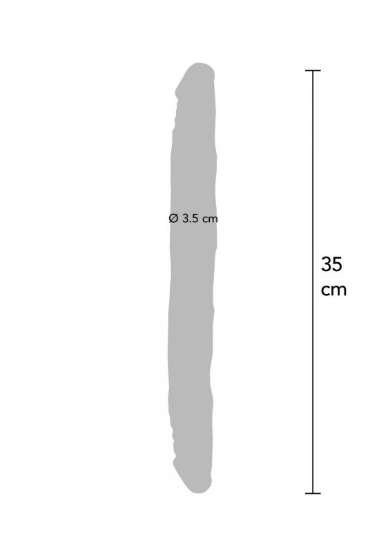 Double Dong 14 inch Light skin tone