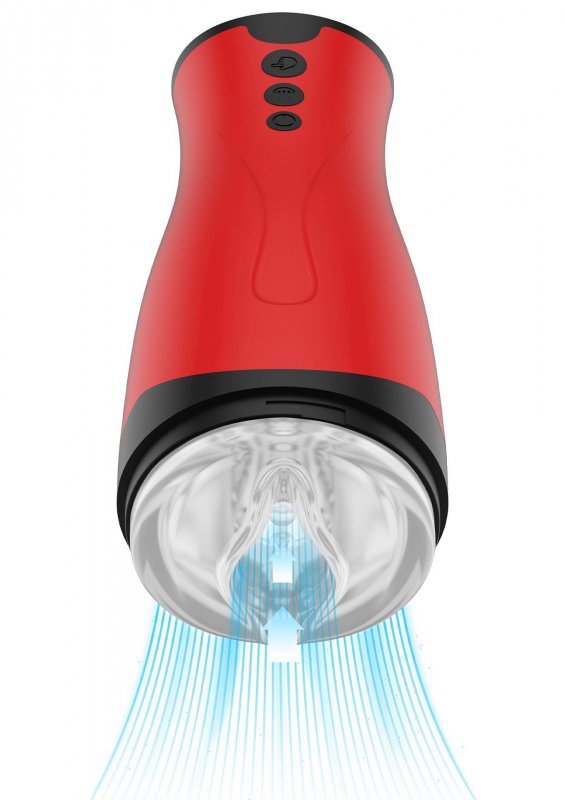Super Suction Masturbator Red