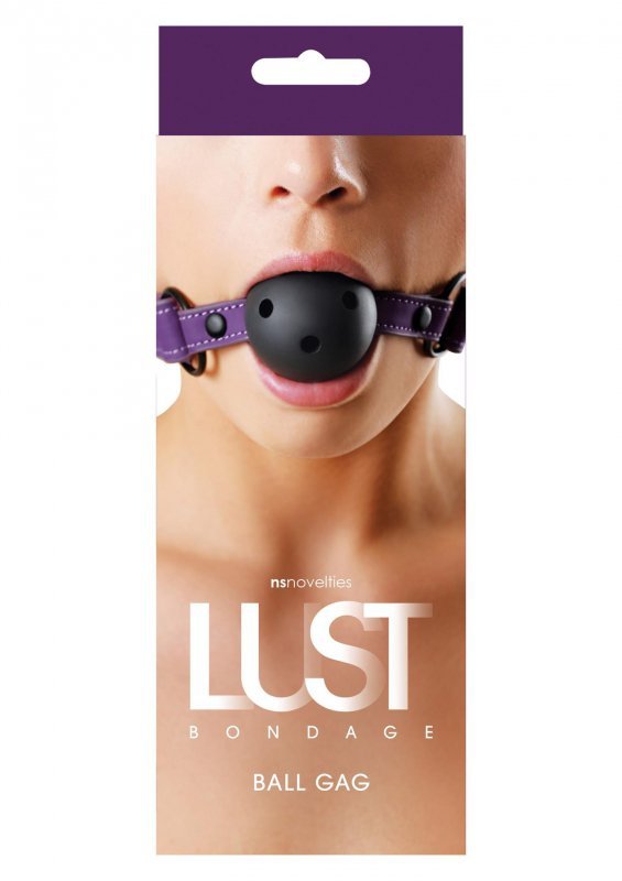 Lust Bondage Ball Gag Purple