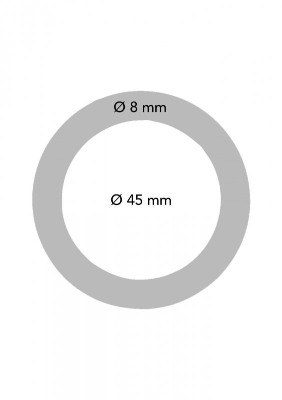 Cockring Rvs 8 mm - 45 mm Metal