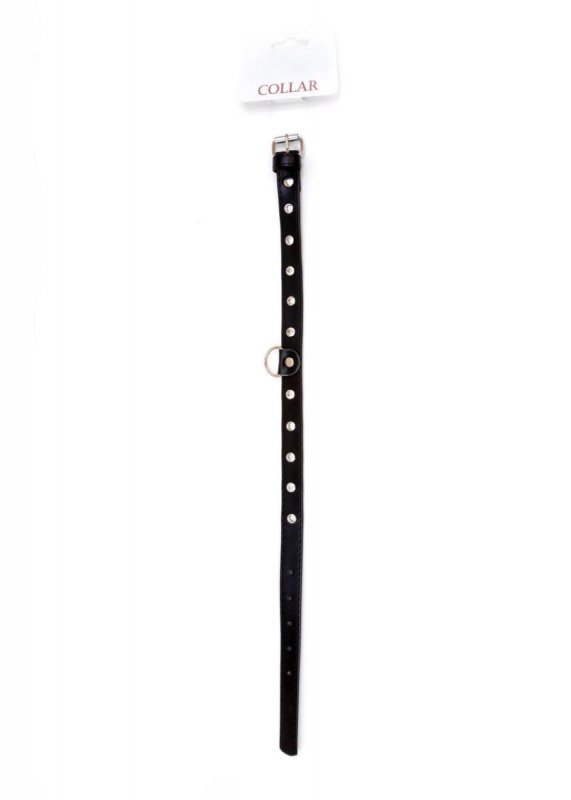 Fetish B - Series - Collar 2 cm silver crystal