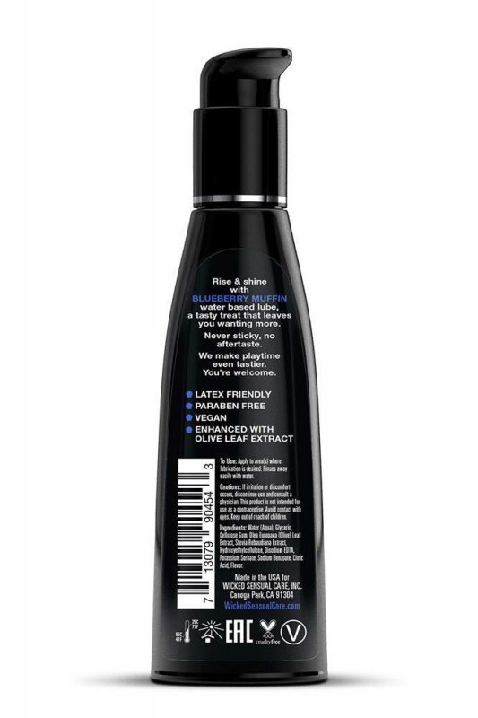 WICKED AQUA BLUEBERRY MUFFIN LUBE 120ML