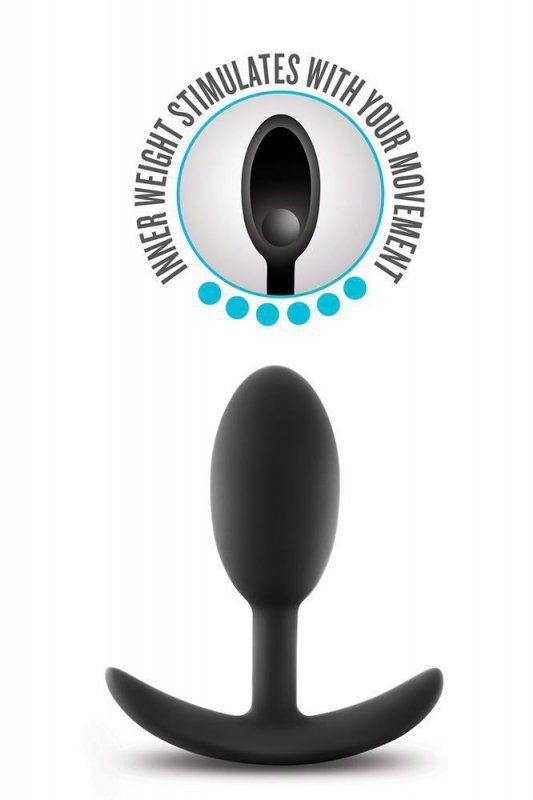 ANAL ADVENTURES VIBRA SLIM PLUG - MEDIUM