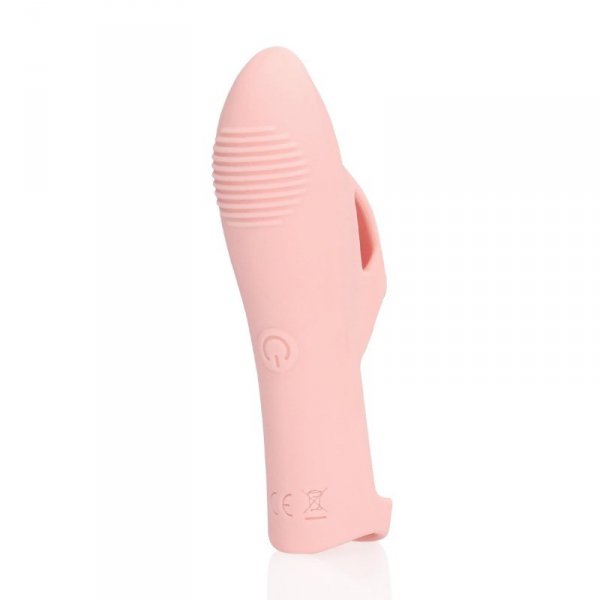 Silicone Finger Vibrator - Touch of Pink