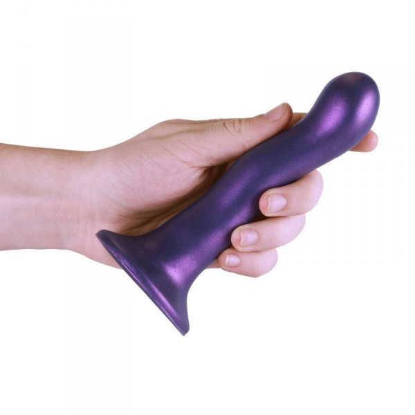 Ultra Soft Silicone Curvy G-Spot Dildo - 7&#039;&#039; / 17 cm