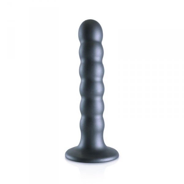 Beaded Silicone G-Spot Dildo - 5&#039;&#039; / 13 cm