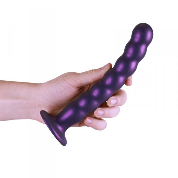 Beaded Silicone G-Spot Dildo - 8&#039;&#039; / 20,5 cm