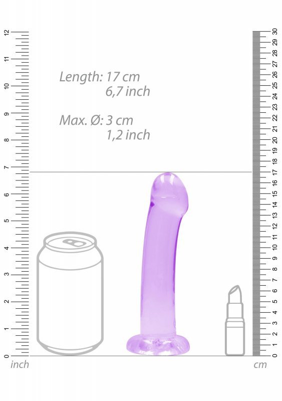 Non Realistic Dildo with Suction Cup - 6,7&quot;&quot;&quot;&quot;/ 17 cm