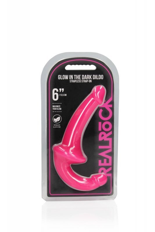 Strapless Strap-On - Glow in the Dark - 6&#039;&#039; / 13,5 cm