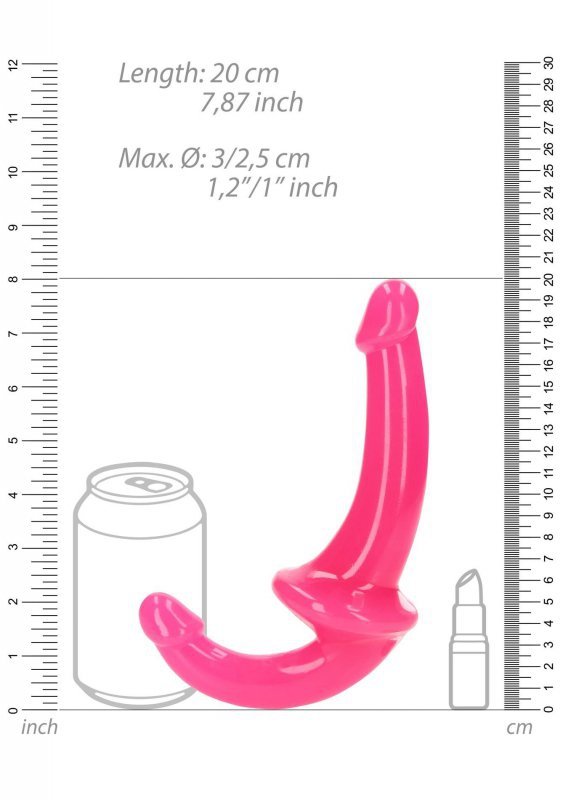 Strapless Strap-On - Glow in the Dark - 6&#039;&#039; / 13,5 cm