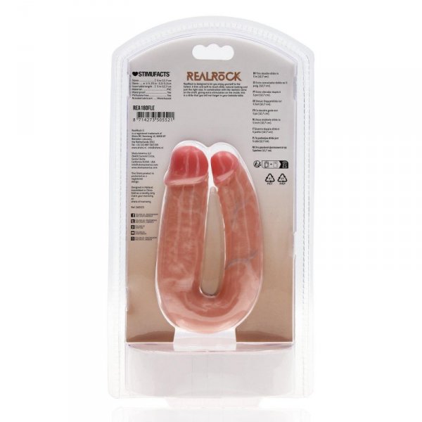 U Shaped Double Dildo 5”