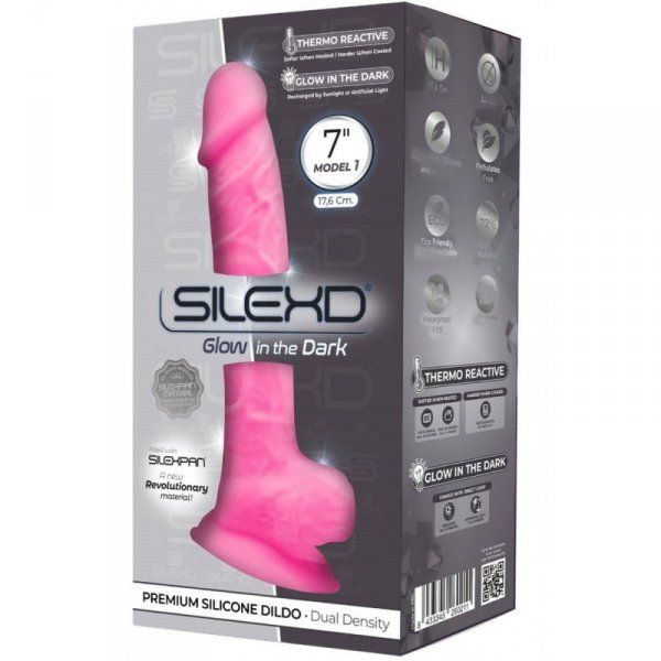 Model 1 7&quot;&quot; Pink Glow in the Dark