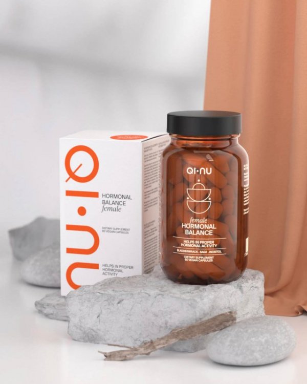 Qi-Nu Hormonal Balance Female suplement diety dla Kobiet - 60 capsules