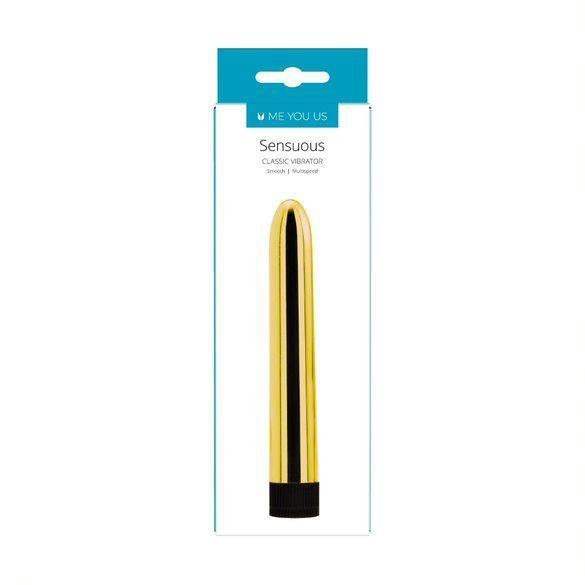 Wibrator-6&quot;&quot;&quot;&quot;&quot;&quot;&quot;&quot;Sensuous Smooth Vibrator Gold Minx