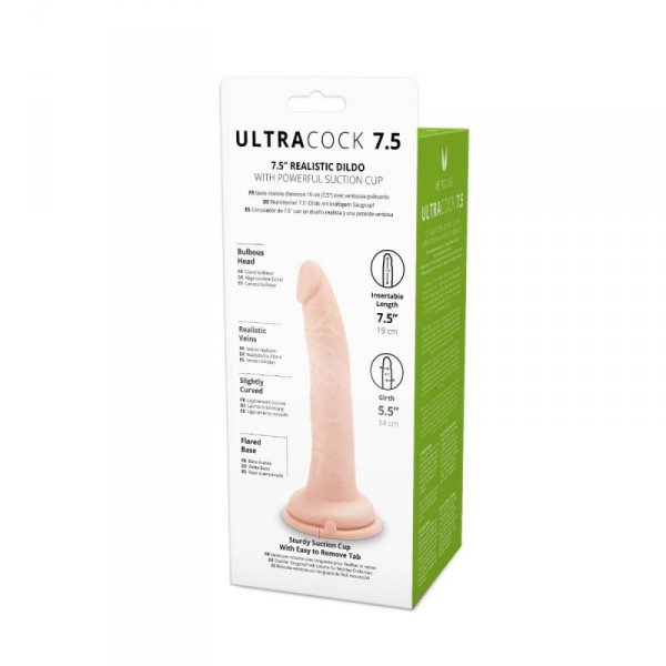 Me You Us Silicone Ultra Cock Flesh 7.5in