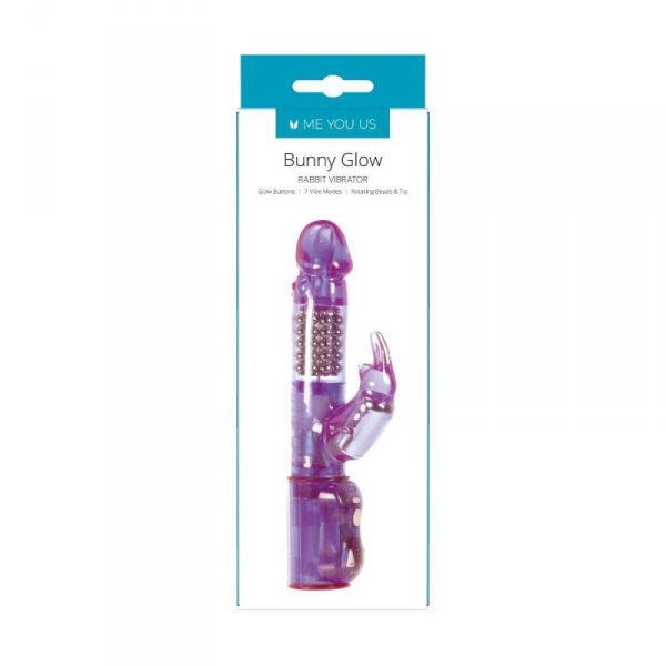 Me You Us Bunny Glow Rabbit Vibrator Purple