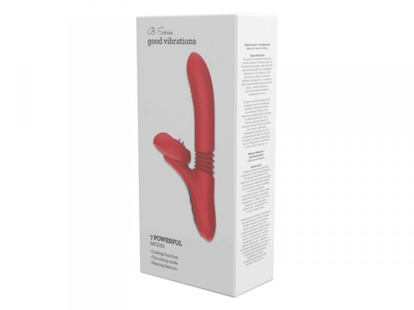 Silicone Vibrator 7 Powerful Modes - Licking,
Thrusting and Heating