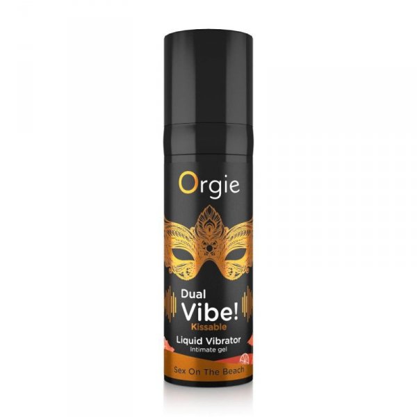 DUAL VIBE! SEX ON THE BEACH KISSABLE LIQUID VIBRATOR - 15 ML