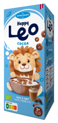 KÓŁKA ZBOŻOWE KAKAOWE DLA DZIECI BIO 150 g - NORDCRUNCH (HAPPY LEO)
