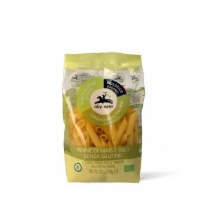 MAKARON (KUKURYDZIANO - RYŻOWY) PENNE BEZGLUTENOWY BIO 250 g - ALCE NERO