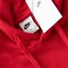 Nike komplet dresowy bawełniany męski spodnie bluza z kapturem czerwony