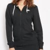 Nike komplet dresowy czarny bawełniany damski spodnie bluza z kapturem 