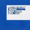 Bluza Calvin Klein Jeans męska niebieska z kapturem