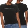 T-shirt Tommy Jeans koszulka bluzka damska czarna