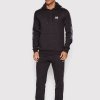 Bluza Emporio Armani EA7 męska czarna z kapturem