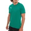 Puma t-shirt zielony koszulka męska na krótki rękaw logo na piersi