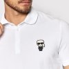 Karl Lagerfeld polówka koszulka polo biała męska