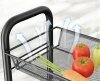 Metalowy regał na kółkach mobilny kuchenny łazienkowy