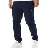 Adidas spodnie bawełniane dresowe męskie granatowe