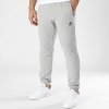 Adidas komplet dresowy bawełniany męski spodnie bluza z kapturem szary