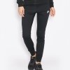 Nike komplet dresowy czarny bawełniany damski spodnie bluza z kapturem 