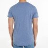 T-shirt Tommy Jeans koszulka męska z okrągłym dekoldem niebieska