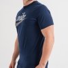 Nike t-shirt na krótki rękaw koszulka męska granatowa z nadrukiem