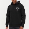 Bluza Tommy Hilfiger męska czarna kangurka z kapturem 