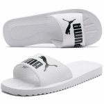 Klapki Puma buty białe na basen i plażę uniwersalne