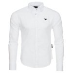 Emporio Armani koszula biała Slim Fit męska logo