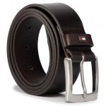 Pasek skórzany Tommy Hilfiger brązowy męski