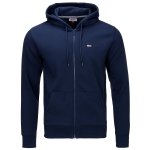 Bluza Tommy Jeans męska granatowa rozpinana z kapturem