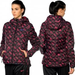 Nike kurtka damska czarna na wiosnę jesień